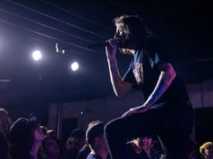 Opal In Sky performing at Sidestage in Winnipeg, Manitoba, Canada.