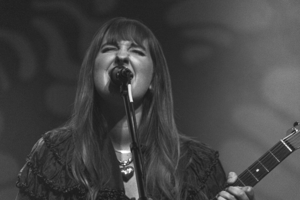 Madison Cunningham and her band performing at Webster Hall in in New York City.