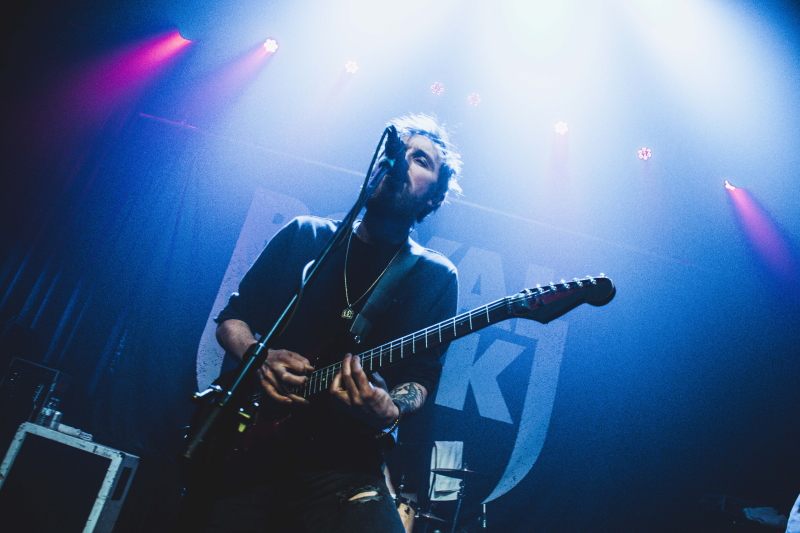 Alberta's hard rock band Royal Tusk performing at The Park Theatre.