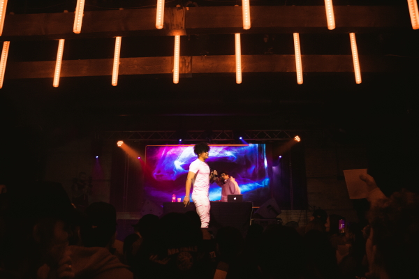 Kidd Foster performing at Exchange Event Centre in Winnipeg, Manitoba.