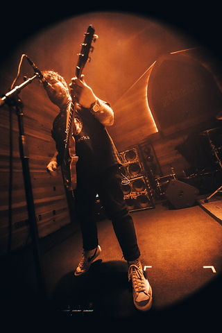 Hardcore band Gideon performing at The Sanctuary in Fargo, ND.