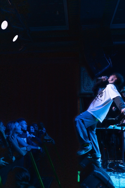 LA-based multi-genre artist Buppy. performing at San Diego's Voodoo Room.