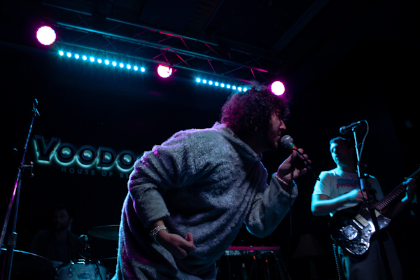 Franklin Jonas making a surprise performance opening for Jake Miller in San Diego.