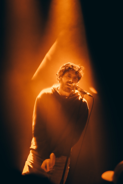 Allan Rayman rocking the Winnipeg audience at The Park Theatre.