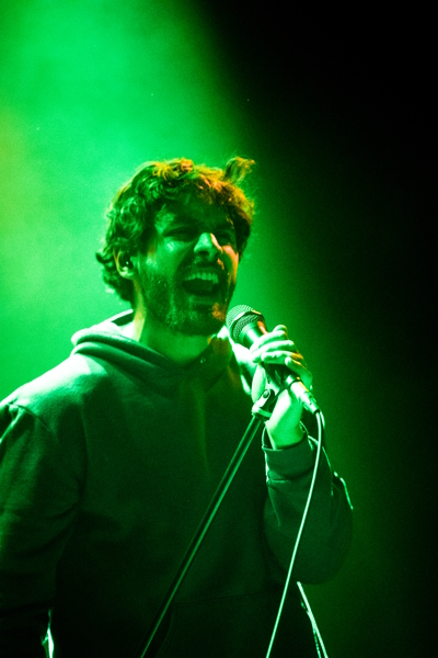 Allan Rayman rocking the Winnipeg audience at The Park Theatre.