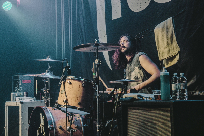 Alberta's hard rock band Royal Tusk performing at The Park Theatre.