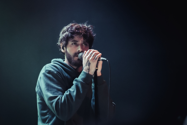 Allan Rayman rocking the Winnipeg audience at The Park Theatre.