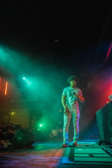 Kidd Foster performing at Exchange Event Centre in Winnipeg, Manitoba.