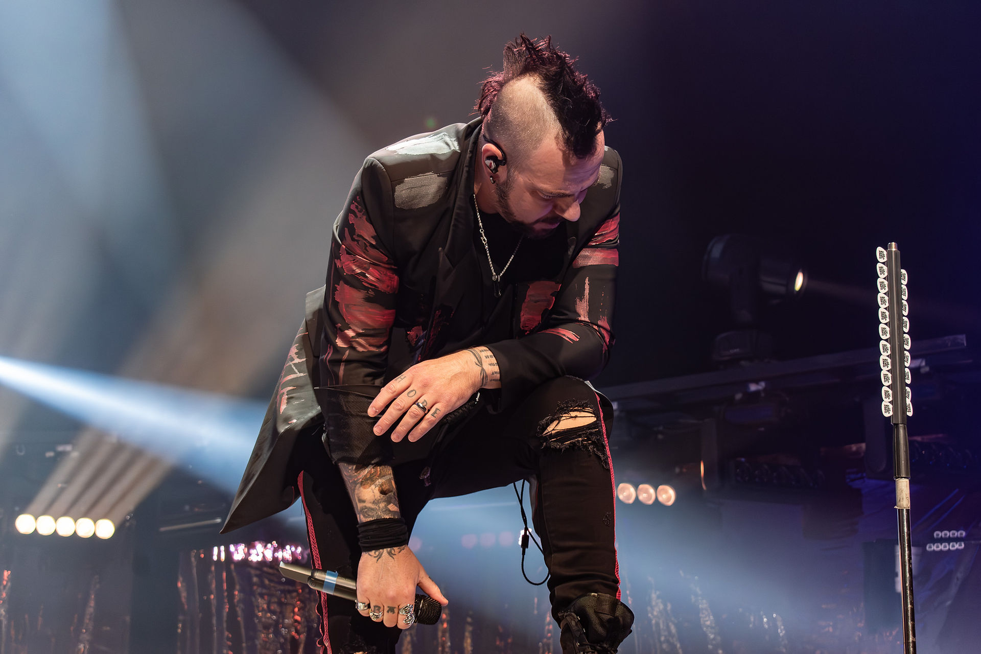 Three Days Grace performing at the Canada Life Centre in Winnipeg, MB.