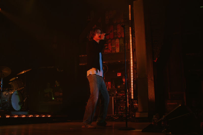 David Kushner performing at the HOB in Anaheim, CA.