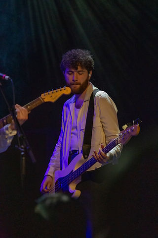 The Academic performing at the Bowery Ballroom in NYC.