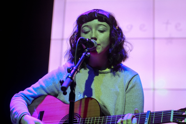 UK bedroom pop artist Mage Tears performing in Winnipeg.