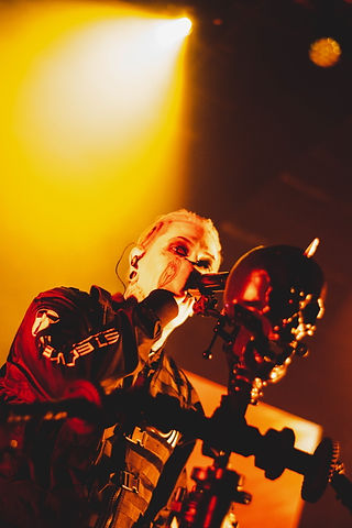 Motionless In White live on stage in Fargo.