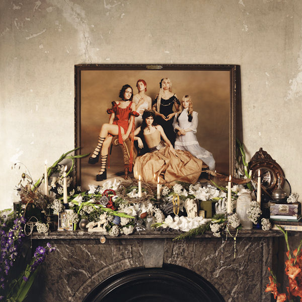 The album artwork for The Last Dinner Party's forthcoming debut album, Prelude To Ecstasy.
