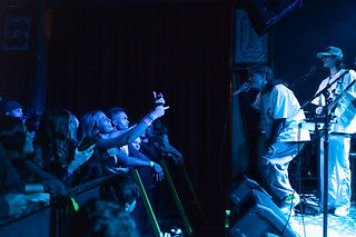 LA-based multi-genre artist Buppy. performing at San Diego's Voodoo Room.