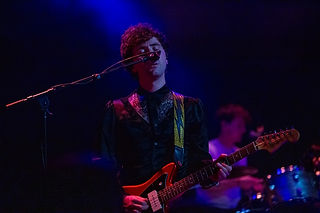 The Academic performing at the Bowery Ballroom in NYC.