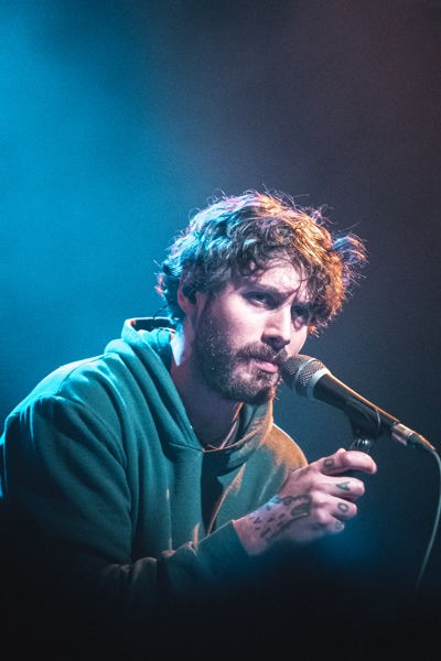 Allan Rayman rocking the Winnipeg audience at The Park Theatre.