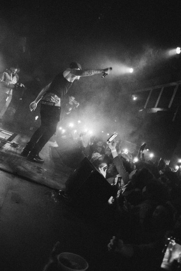 YSN Fab performing at Exchange Event Centre in Winnipeg, Manitoba.