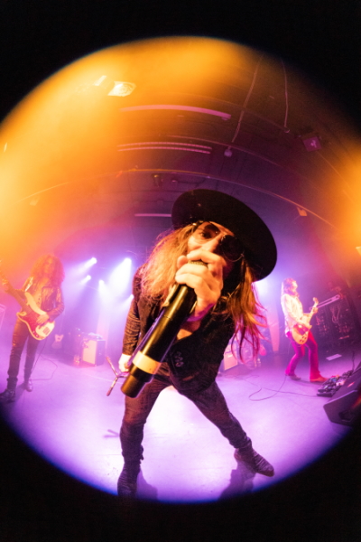 Dirty Honey rocking the stage of Louis' in Saskatoon, SK.