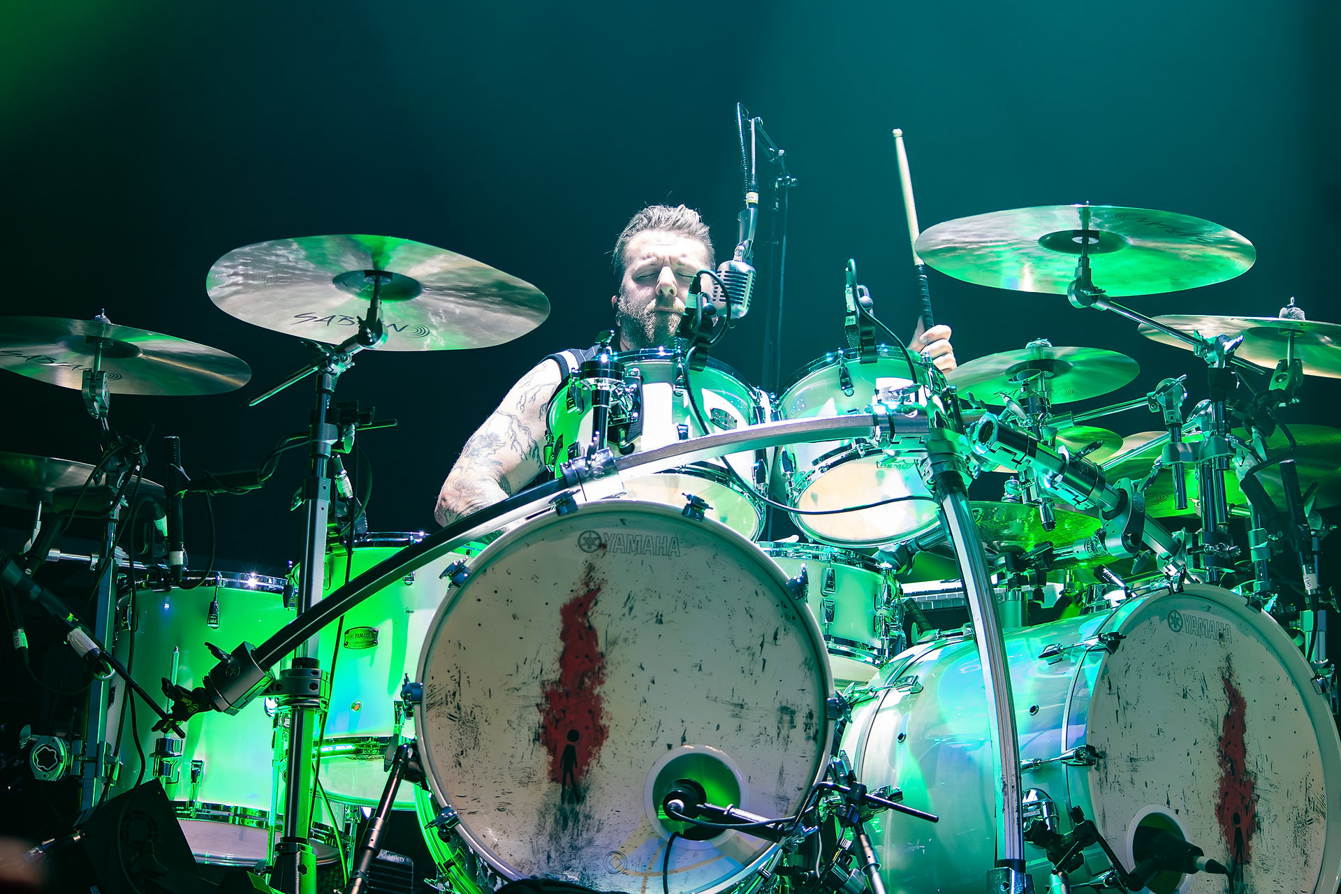 Three Days Grace performing at the Canada Life Centre in Winnipeg, MB.
