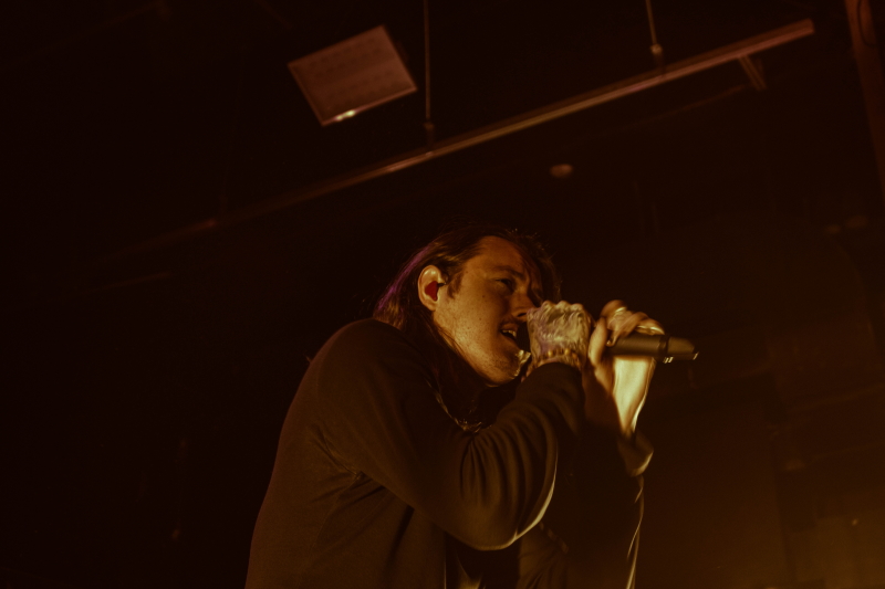 Post-hardcore/metalcore band Bad Omens performing at Winnipeg's Park Theatre.