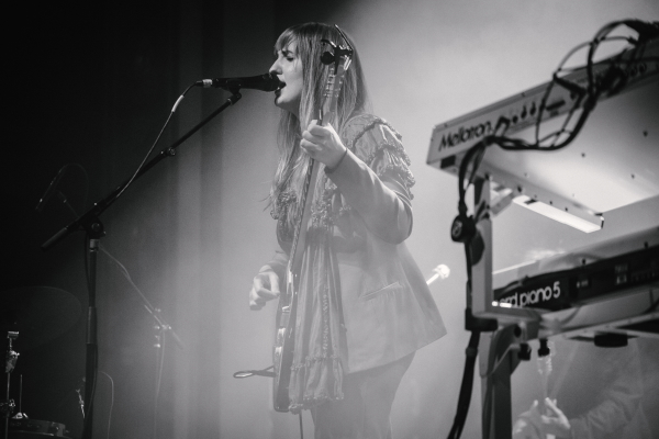 Madison Cunningham and her band performing at Webster Hall in in New York City.