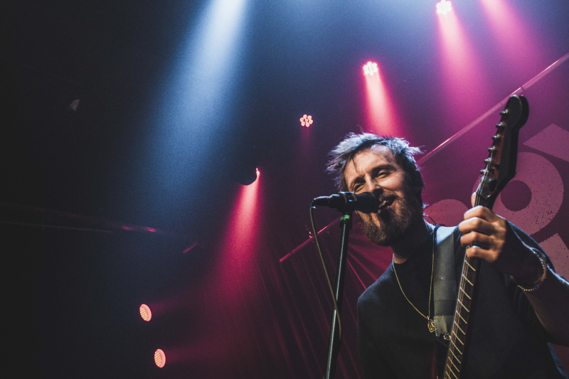 Alberta's hard rock band Royal Tusk performing at The Park Theatre.
