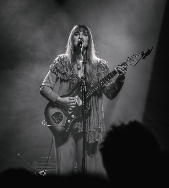 Madison Cunningham and her band performing at Webster Hall in in New York City.