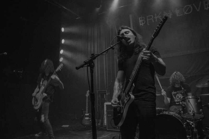 Toronto rockers BRKN Love performing at The Park Theatre.