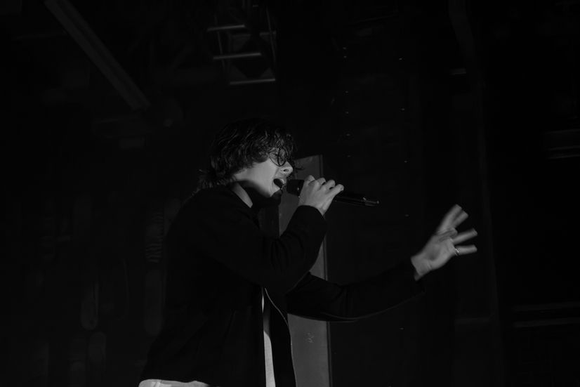 David Kushner performing at the HOB in Anaheim, CA.