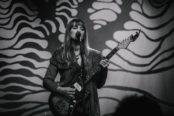 Madison Cunningham and her band performing at Webster Hall in in New York City.