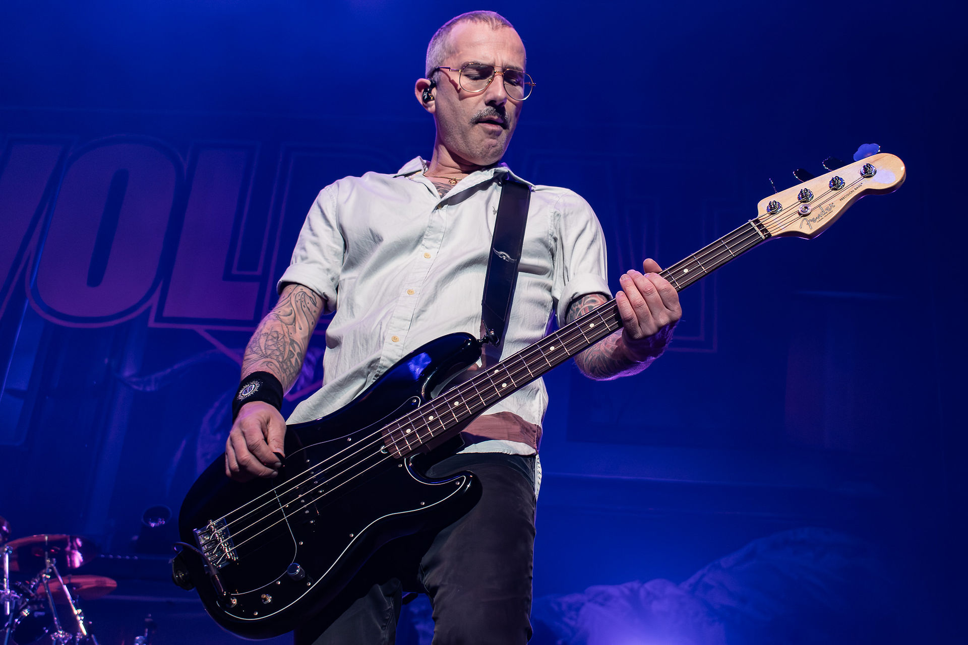 Volbeat performing in Winnipeg on June 13, 2025.