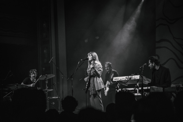 Madison Cunningham and her band performing at Webster Hall in in New York City.