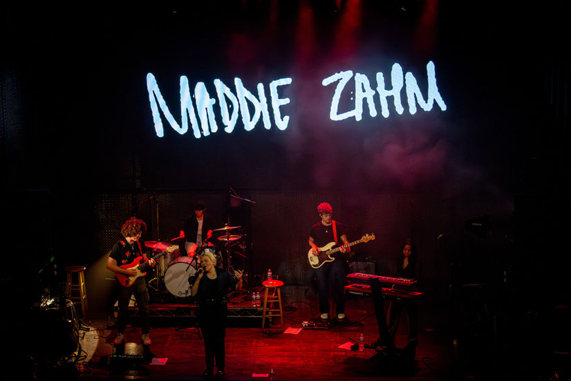 Maddie Zahm performing in San Diego on March 15, 2024 at The Music Box.