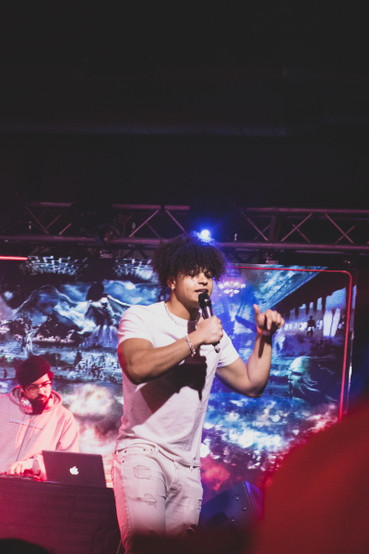 Kidd Foster performing at Exchange Event Centre in Winnipeg, Manitoba.