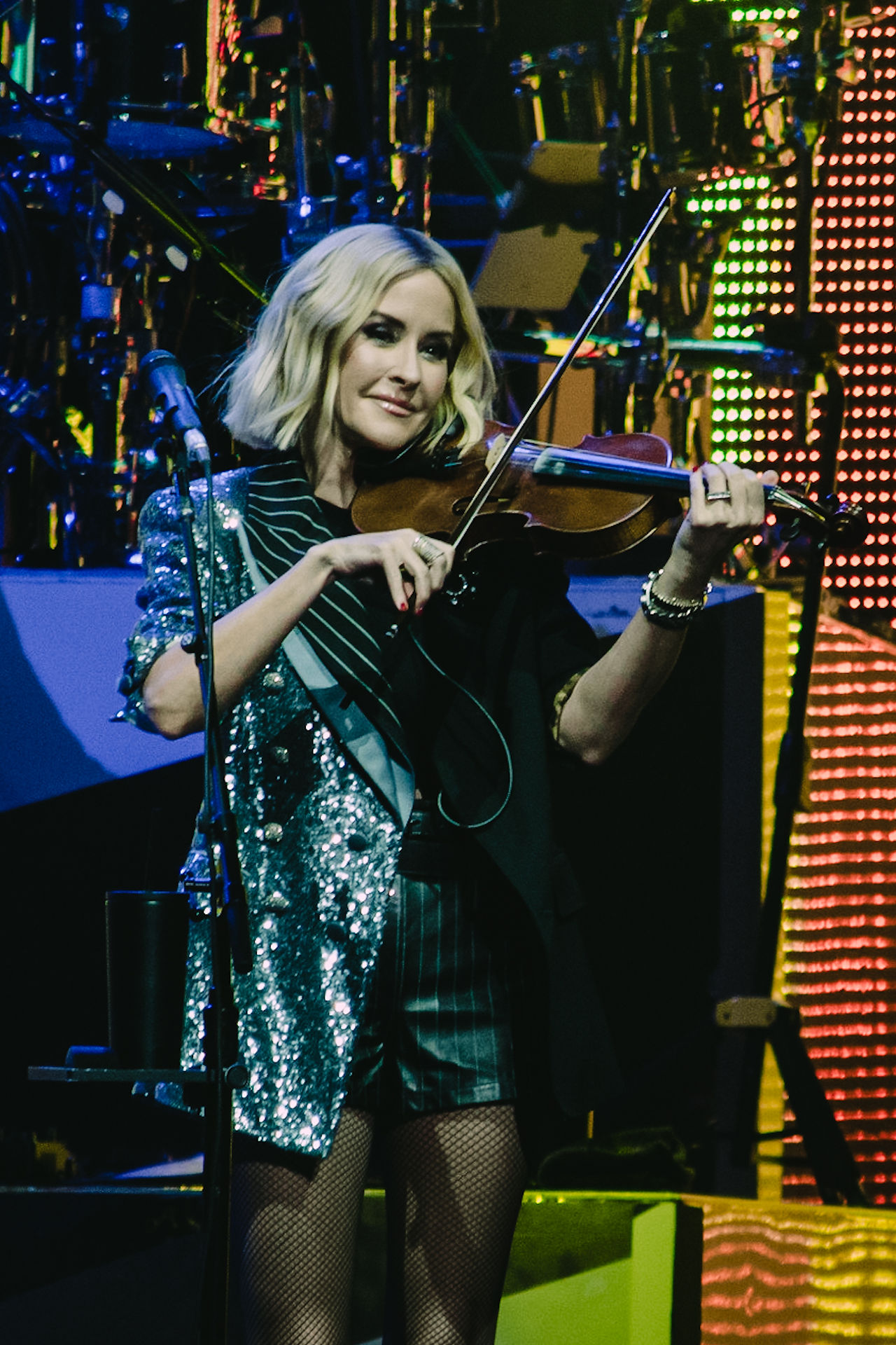 The Chicks live on stage in Winnipeg, MB on September 11, 2023 at the Canada Life Centre.