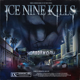 Album artwork for The Silver Scream 2, the sixth album from slashercore band Ice Nine Kills.