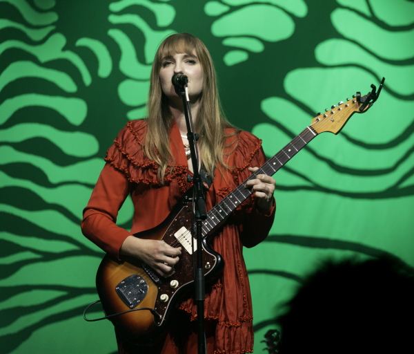 Madison Cunningham and her band performing at Webster Hall in in New York City.
