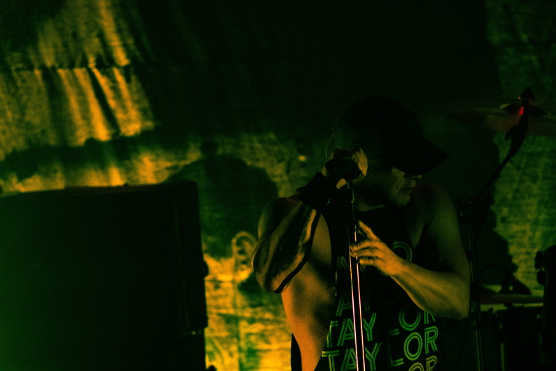 Alternative metal band All That Remains performing at Winnipeg's Park Theatre.