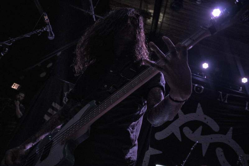 Post-hardcore/metalcore band Bad Omens performing at Winnipeg's Park Theatre.