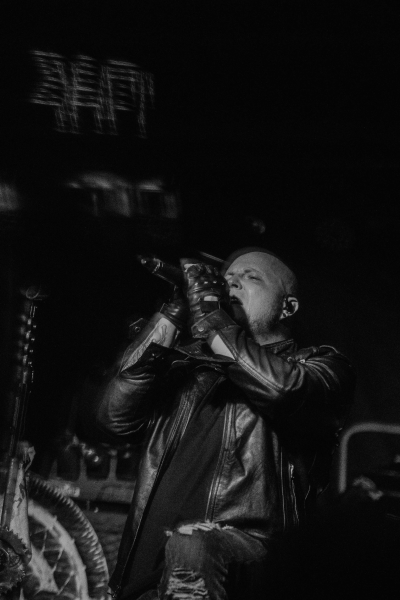 Alt. metal/hard rock band SAUL rocking the TAK Music Venue and treating the Fargo audience to all their hit songs.