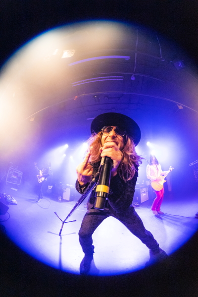 Dirty Honey rocking the stage of Louis' in Saskatoon, SK.