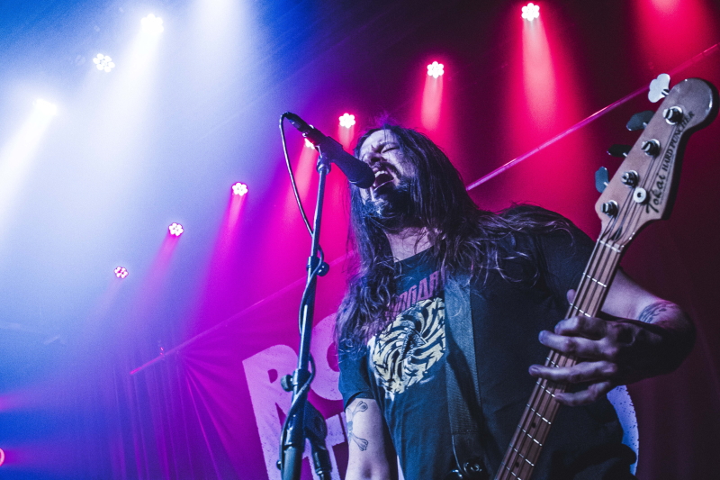 Alberta's hard rock band Royal Tusk performing at The Park Theatre.
