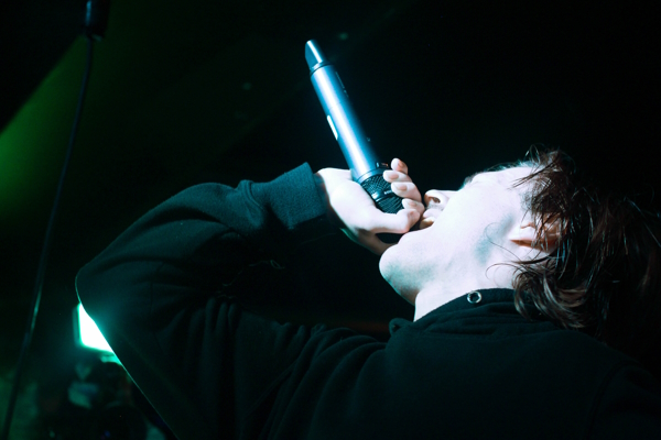 Postwar headlining a set at Winnipeg's Bulldog Event Centre.