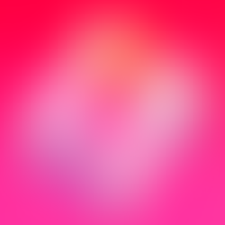 Colorful prisms on a vibrant pink background, reflecting hues of orange, purple, and blue. The abstract art evokes a lively, energetic mood.