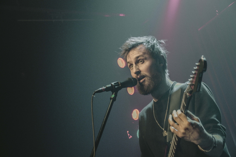 Alberta's hard rock band Royal Tusk performing at The Park Theatre.