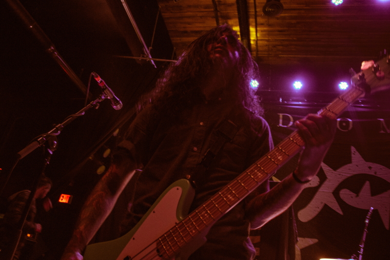 Post-hardcore/metalcore band Bad Omens performing at Winnipeg's Park Theatre.