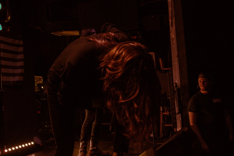 Post-hardcore/metalcore band Bad Omens performing at Winnipeg's Park Theatre.