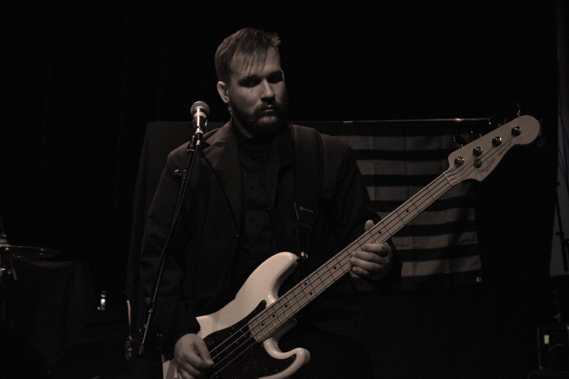 Metal band Toothgrinder performing at The Park Theatre in Winnipeg.