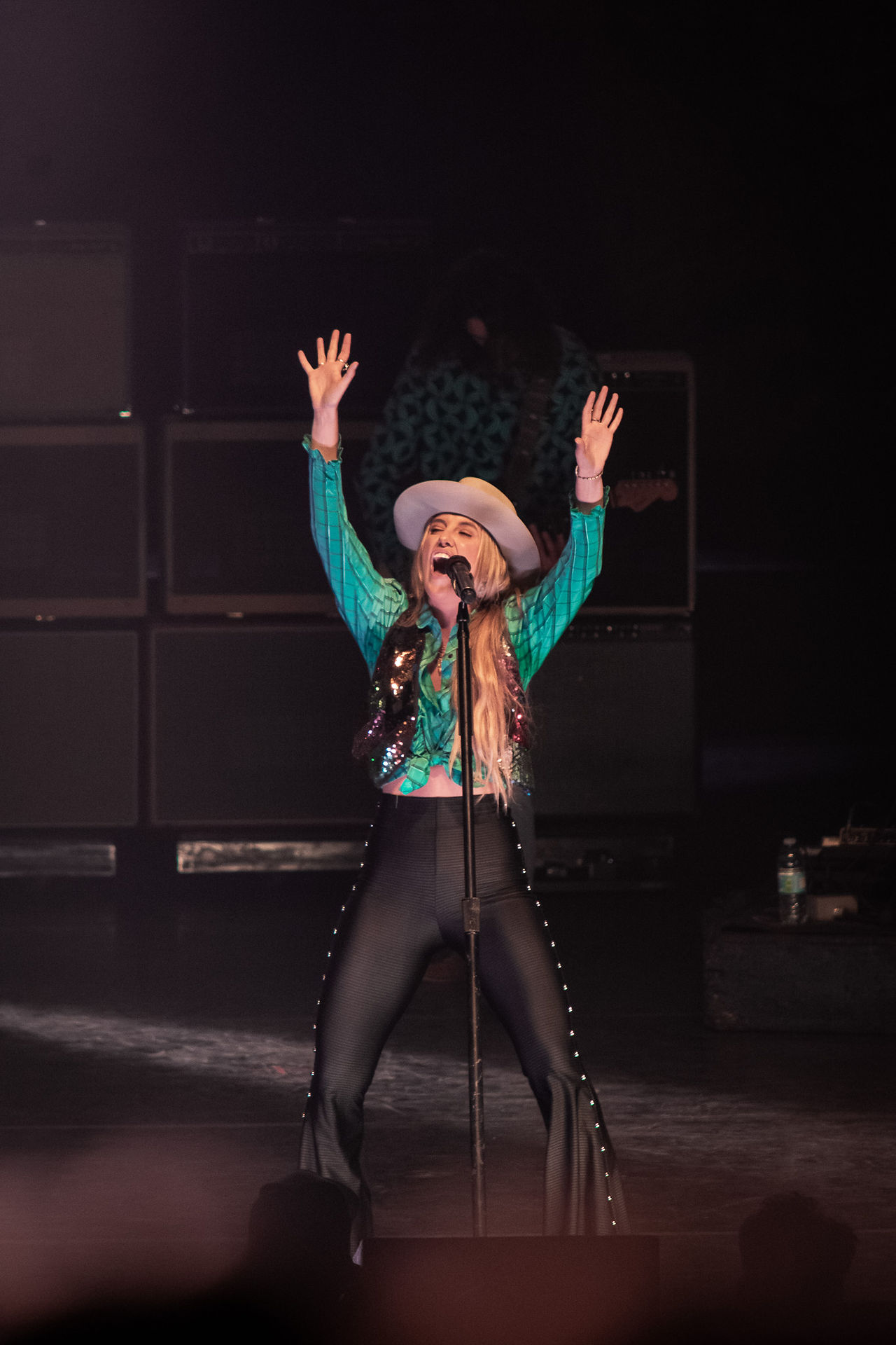 Lainey Wilson performing at the Centennial Concert Hall in Winnipeg.